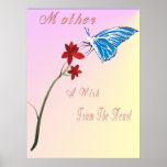 Mothers Day Wish Poster posters