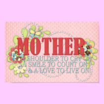 Mother's Quote posters