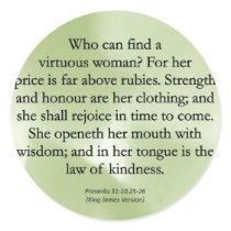Mothers' Worth Cannot be Measured  (Proverbs 31)