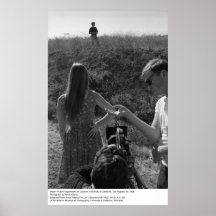 Motion Picture Dept. on Location, UCLA, ca. 1966 Poster
