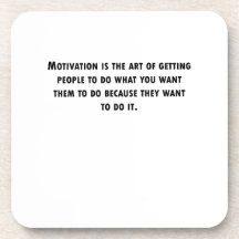Motivation Drink Coasters