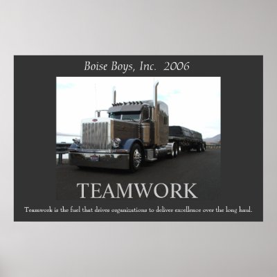Motivational Peterbilt Print by boiseboys