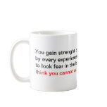 Motivational Quote mugs