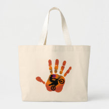 MOTO BAJA FIRES TOTE BAG