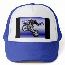 Moto Cap Trucker Hat