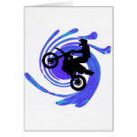 Moto the grind greeting cards