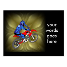 Motocross 202 post card