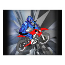Motocross 204 personalized invite