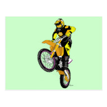 Motocross 400 postcard