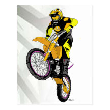 Motocross 401 post card