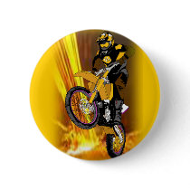 Motocross 404 pinback button