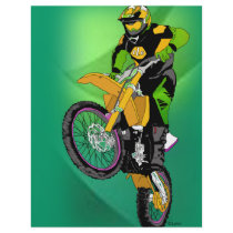 Motocross 406 flyer design