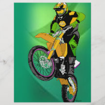 Motocross 406 flyer design
