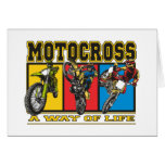 Motocross A Way of Life Greeting Cards