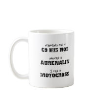 Motocross Adrenalin Dirt Bike Mug