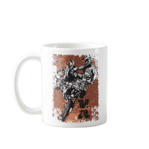 Motocross Grunge Mug