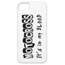 Motocross It's in my blood iPhone 5 Cover