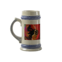 Motocross Light Streaks in a Windtunnel Mugs