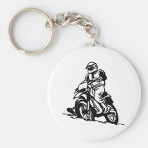 Motocross Motorcycle Keychains