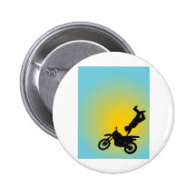 Motocross Pinback Button
