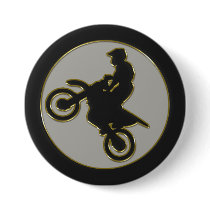 Motocross Rider Button