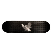 Motocross Whip; Cool Black Skateboard Deck
