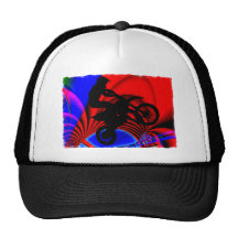 Motocrossing Going Loopy Mesh Hat