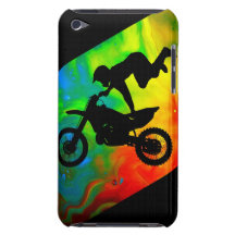 Motocrossing in a Solar Flare Up Case-Mate iPod Touch Case