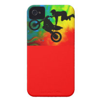 Motocrossing in a Solar Flareup