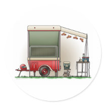 Motor Cycle Trailer Camper