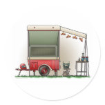 Motor Cycle Trailer Camper stickers