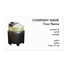 motor oil recycling business card