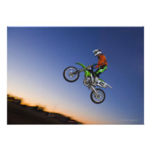 Motorcross Rider Personalized Invitation