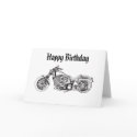 Motorcycle..1, Happy Birthday cards