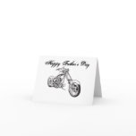 Motorcycle..2, Happy Father's Day Card
