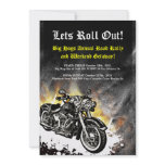 Motorcycle Biker Road Rally Event Invitation