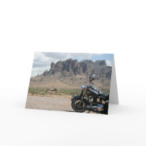 Motorcycle Birthday Card