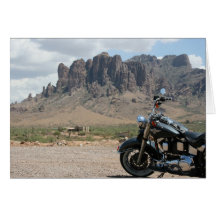 Motorcycle Birthday Card