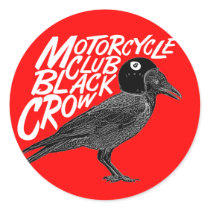Motorcycle club sticker