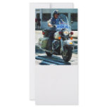 Motorcycle Cop rack cards