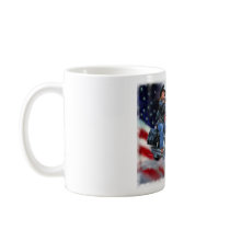 Motorcycle Cowgirl Coffee Mugs