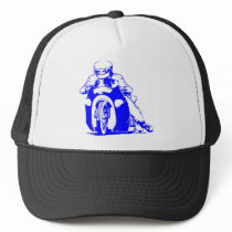 Motorcycle Drag Racing Mesh Hat