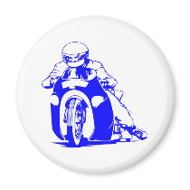 Motorcycle Drag Racing Magnet