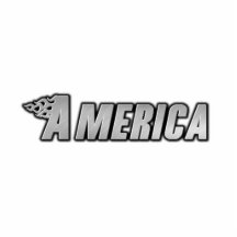 Motorcycle Flames - America Cut Outs