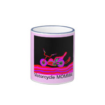 MOTORCYCLE MOMMA MUG