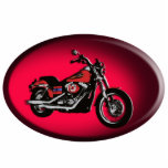 Motorcycle moulded keychain photo sculptures