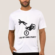 Motorcycle My Own Stunts Tees