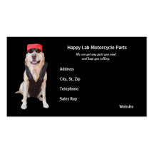 Motorcycle Parts Business Card Templates