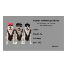 Motorcycle Parts Business Cards