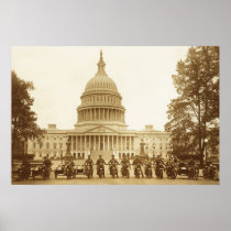 Motorcycle policemen at the US Capitol